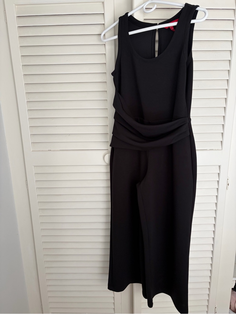 Spanx Women's AirEssentials Draped Sleeveless Jumpsuit XS
